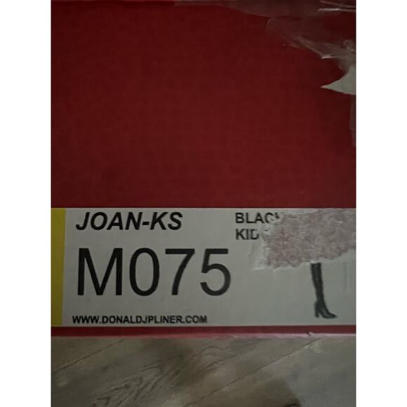 Donald Pliner NEW Joan Suede Thigh High Heel Boots Size 7.5 - Picture 7 of 7